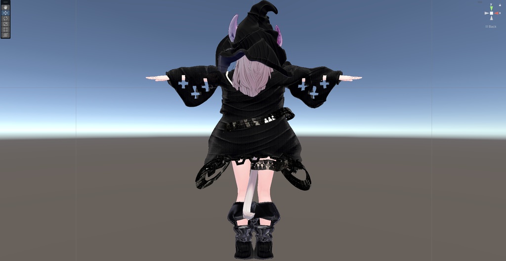 【14アバター対応!/ギミック付き!】殴り魔法使い STR+999