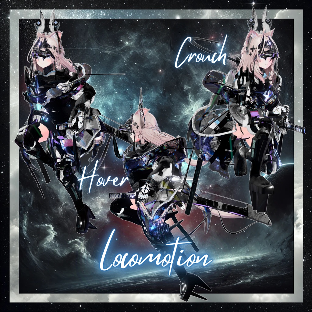 【19アバター対応!/ギミック付き!】🐺ルプス・ノクティス