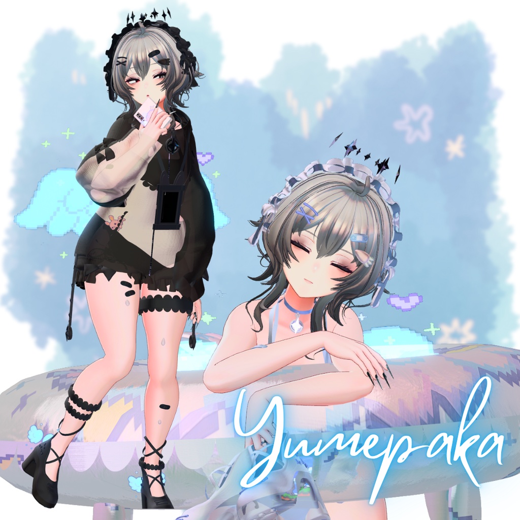 【10アバター対応!/ギミック付き!】🐬ユメパカ