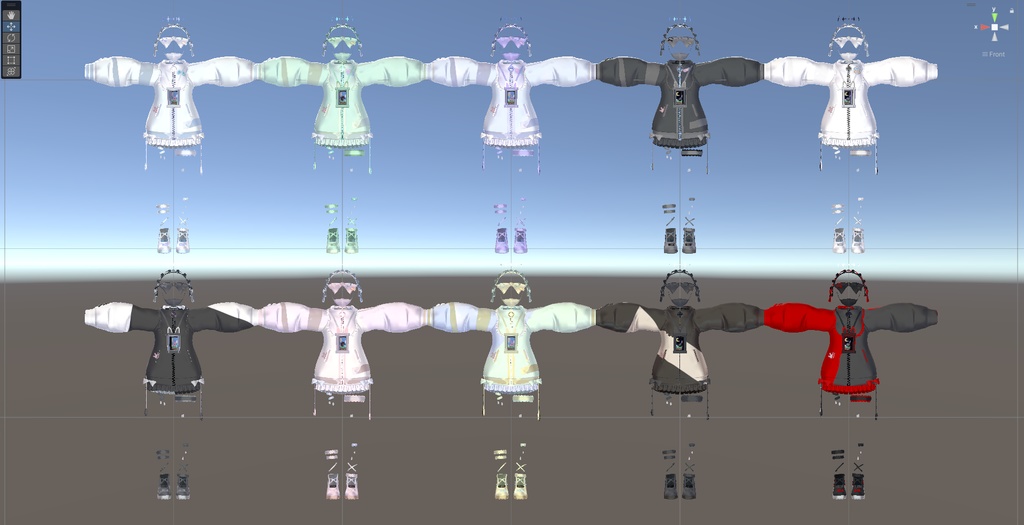 【10アバター対応!/ギミック付き!】🐬ユメパカ