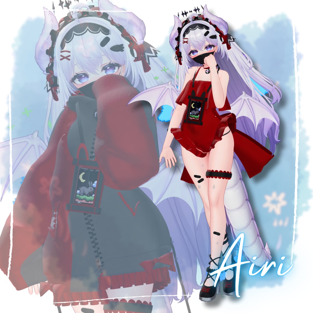 【10アバター対応!/ギミック付き!】🐬ユメパカ