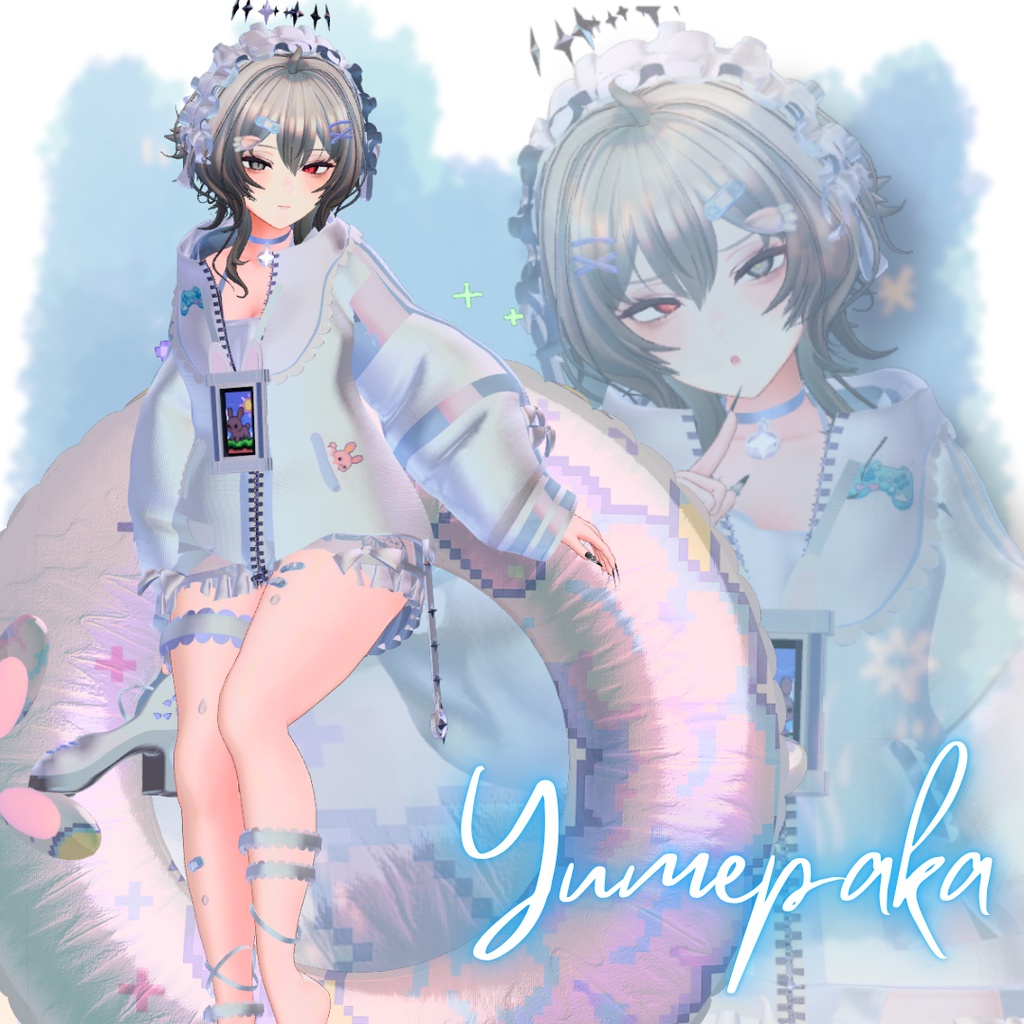 【10アバター対応!/ギミック付き!】🐬ユメパカ