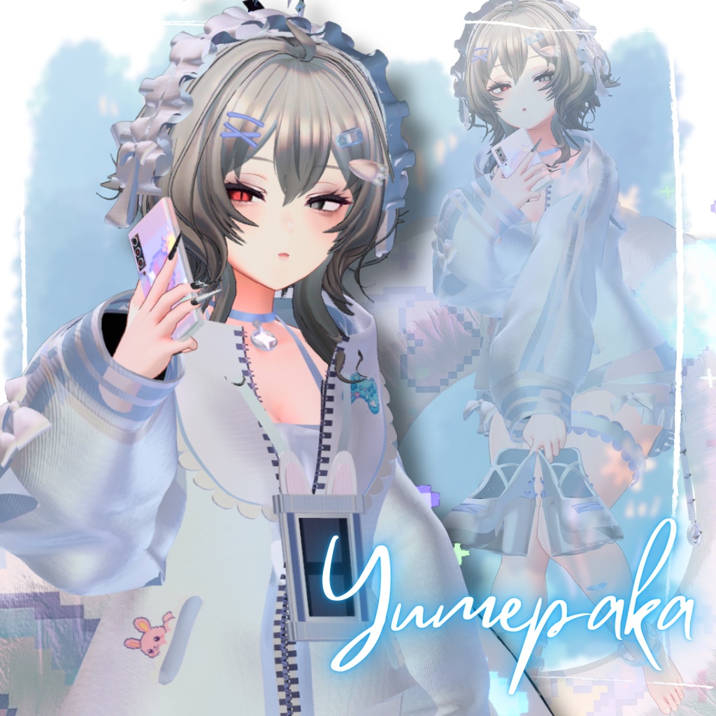 【10アバター対応!/ギミック付き!】🐬ユメパカ