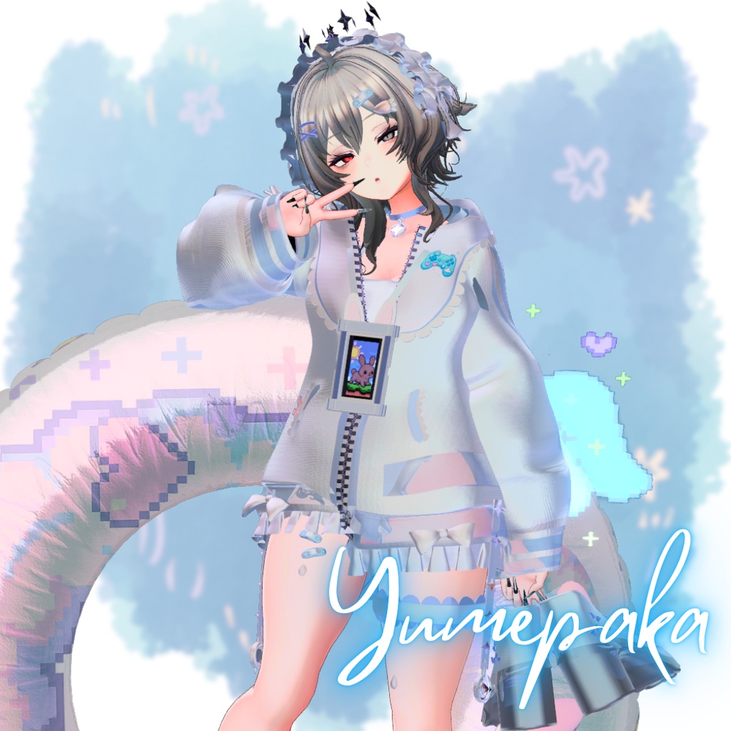 【10アバター対応!/ギミック付き!】🐬ユメパカ