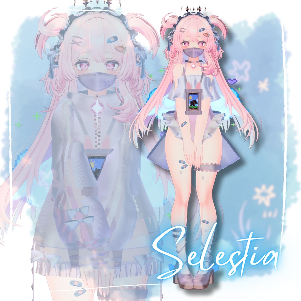 【10アバター対応!/ギミック付き!】🐬ユメパカ