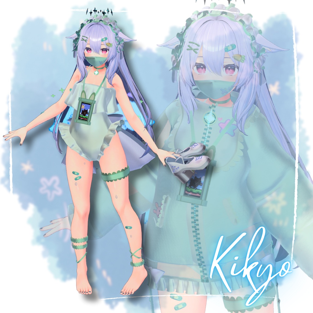 【10アバター対応!/ギミック付き!】🐬ユメパカ