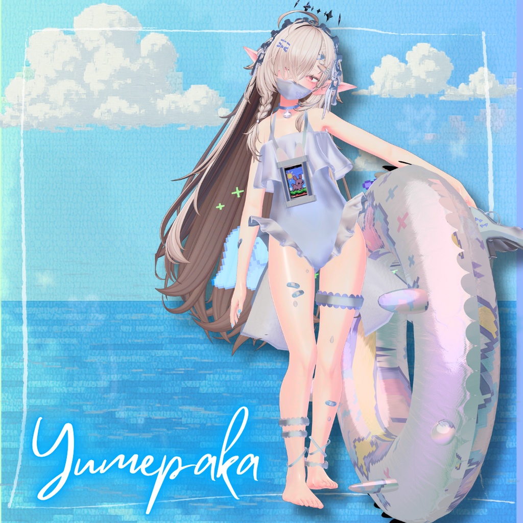 【10アバター対応!/ギミック付き!】🐬ユメパカ