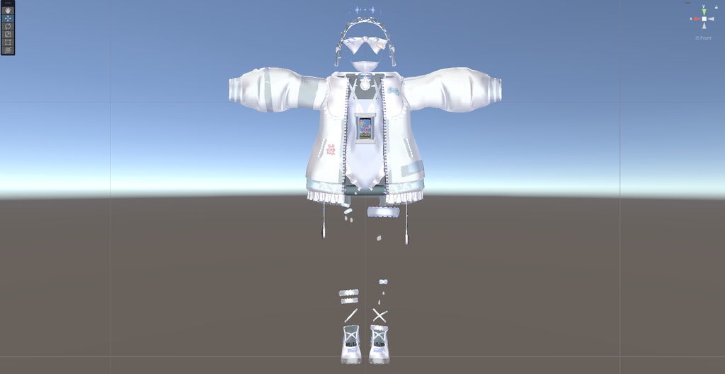 【10アバター対応!/ギミック付き!】🐬ユメパカ