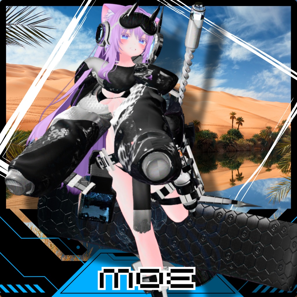 【22アバター対応!/ギミック付き!】🌵ノクストライド