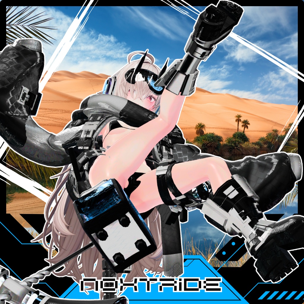 【22アバター対応!/ギミック付き!】🌵ノクストライド