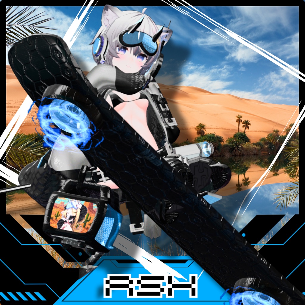 【22アバター対応!/ギミック付き!】🌵ノクストライド