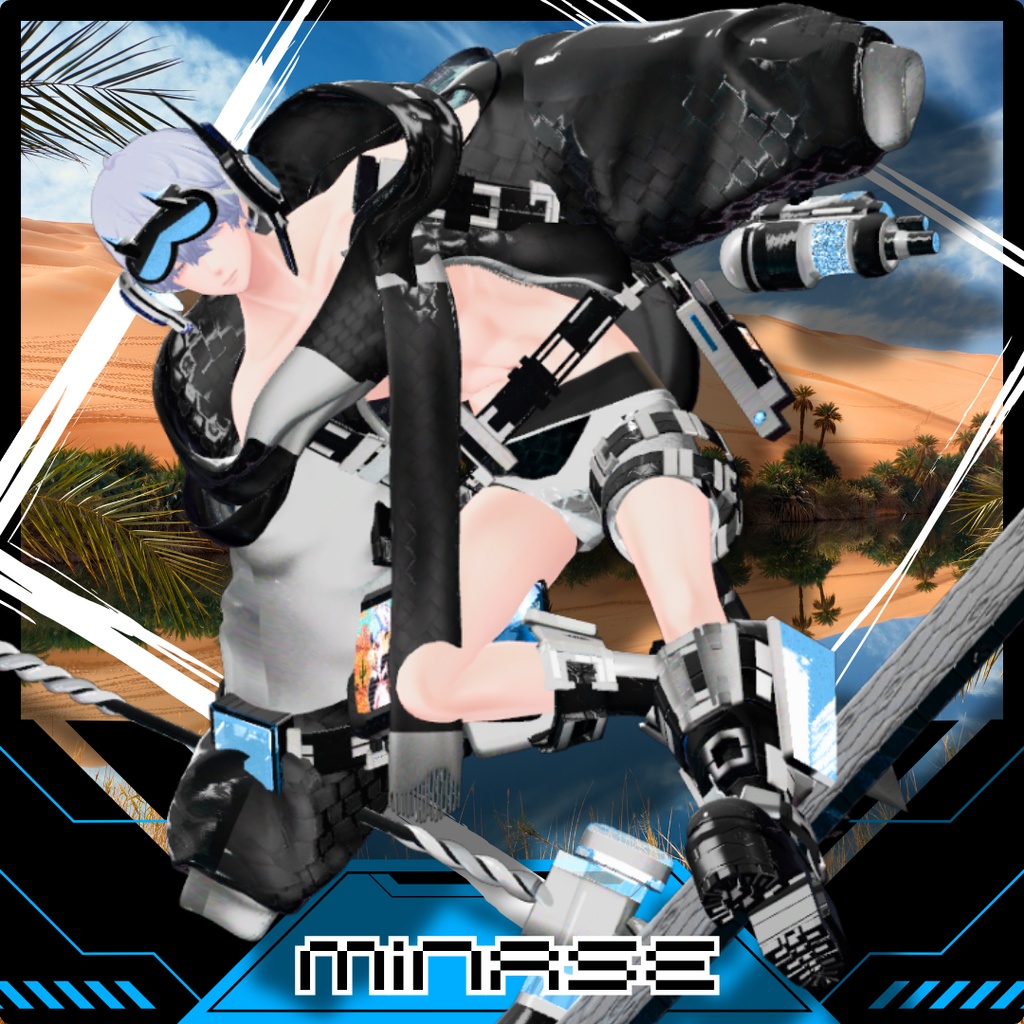 【22アバター対応!/ギミック付き!】🌵ノクストライド