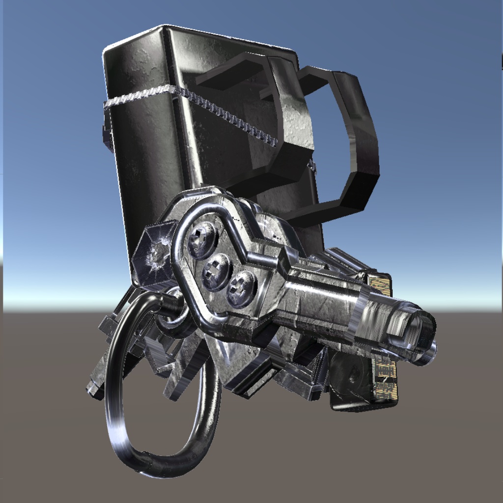 【20アバター対応!/ギミック付き!】☠️霊障鉄鋼第六課防霊装