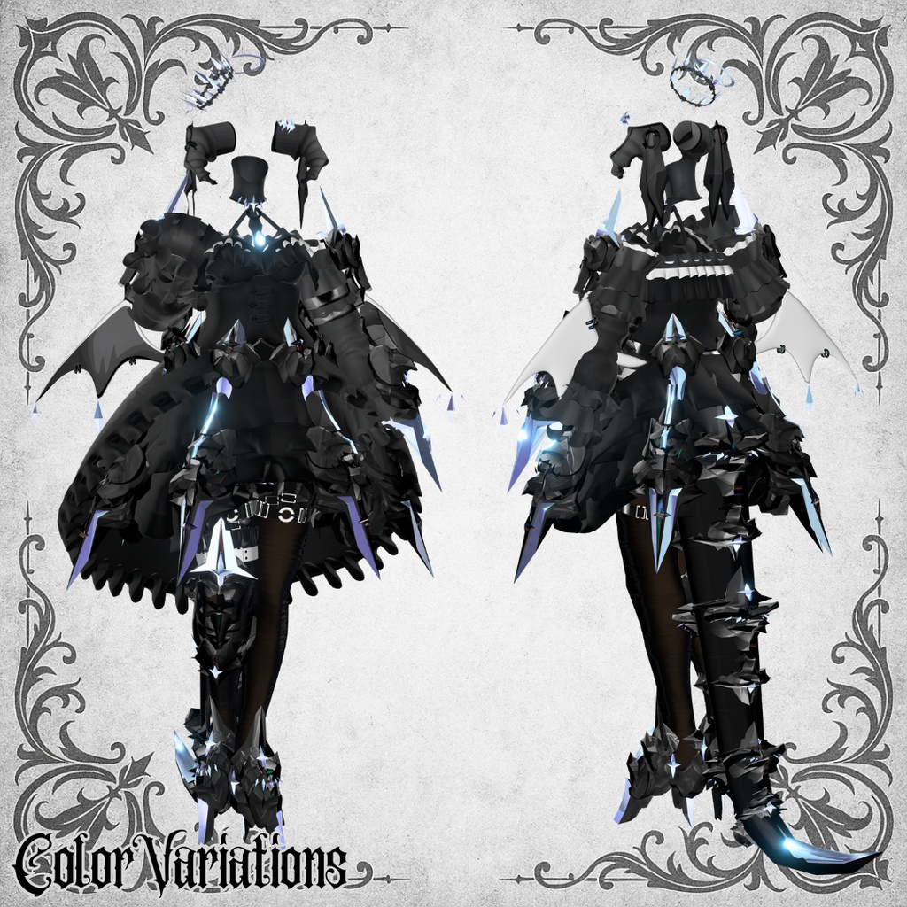 【対応追加!】【21アバター対応!/ギミック付き!】🔱KnightBringer