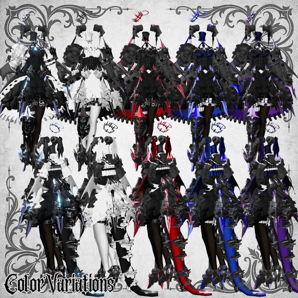 【対応追加!】【21アバター対応!/ギミック付き!】🔱KnightBringer