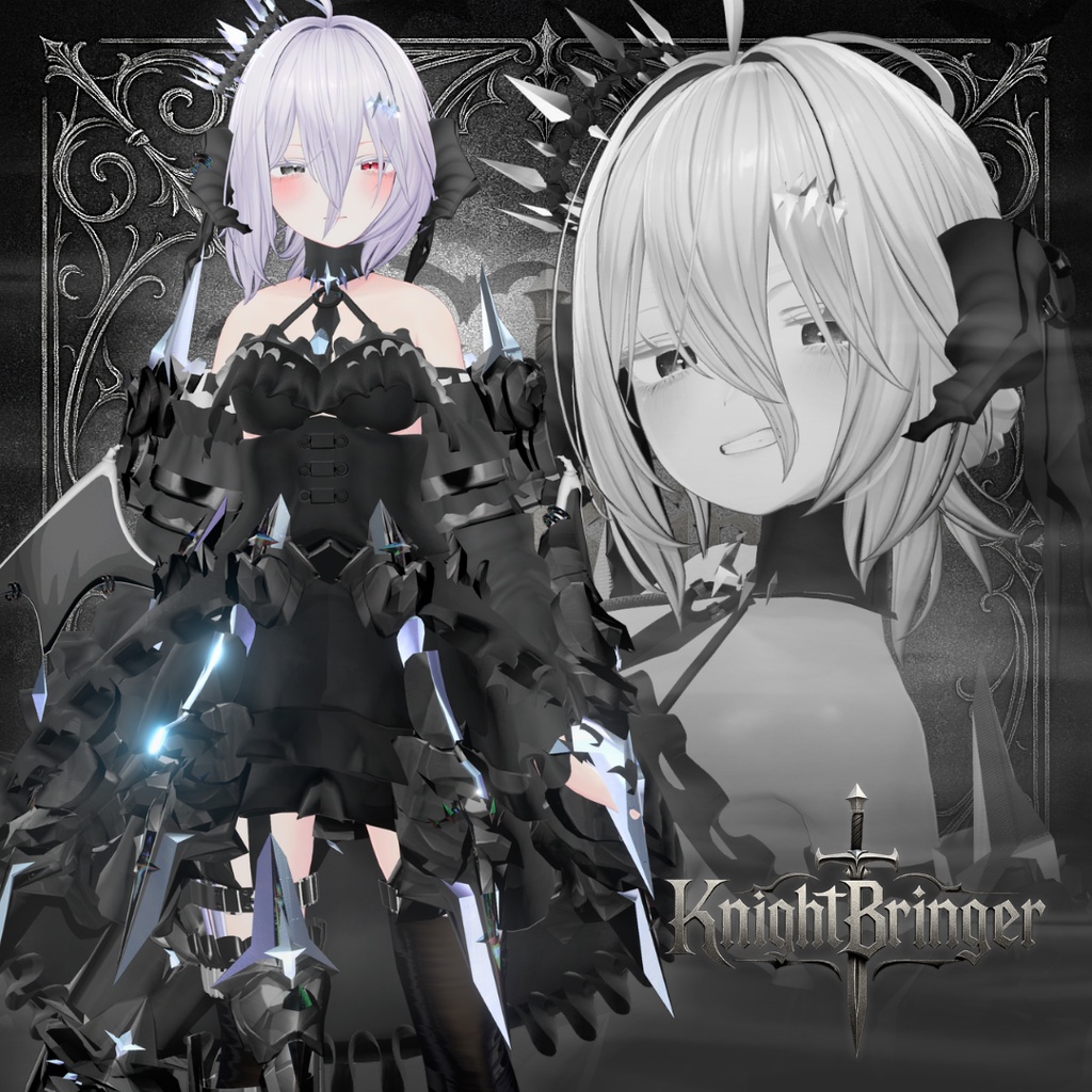 【20アバター対応!/ギミック付き!】🔱KnightBringer【ハロウィン衣装!】