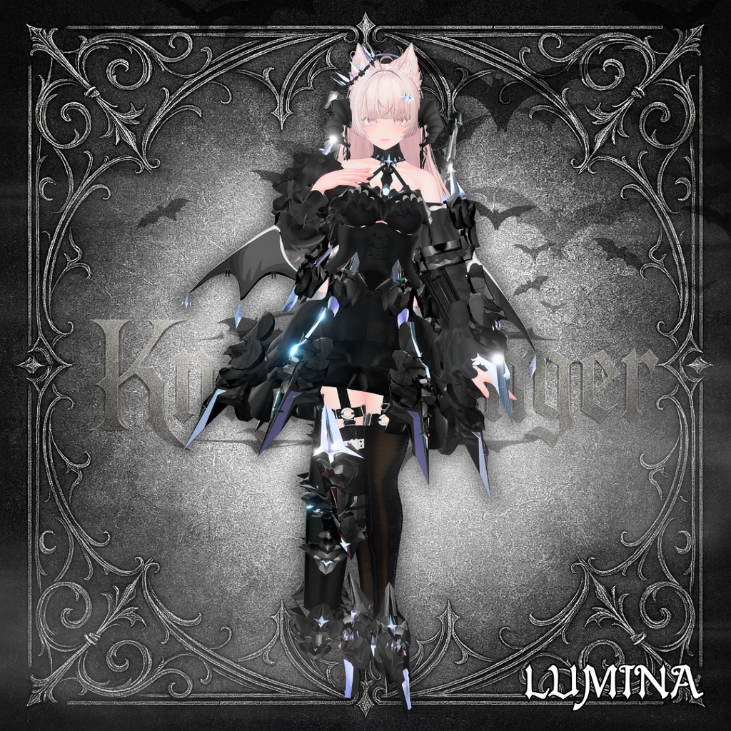 【対応追加!】【21アバター対応!/ギミック付き!】🔱KnightBringer