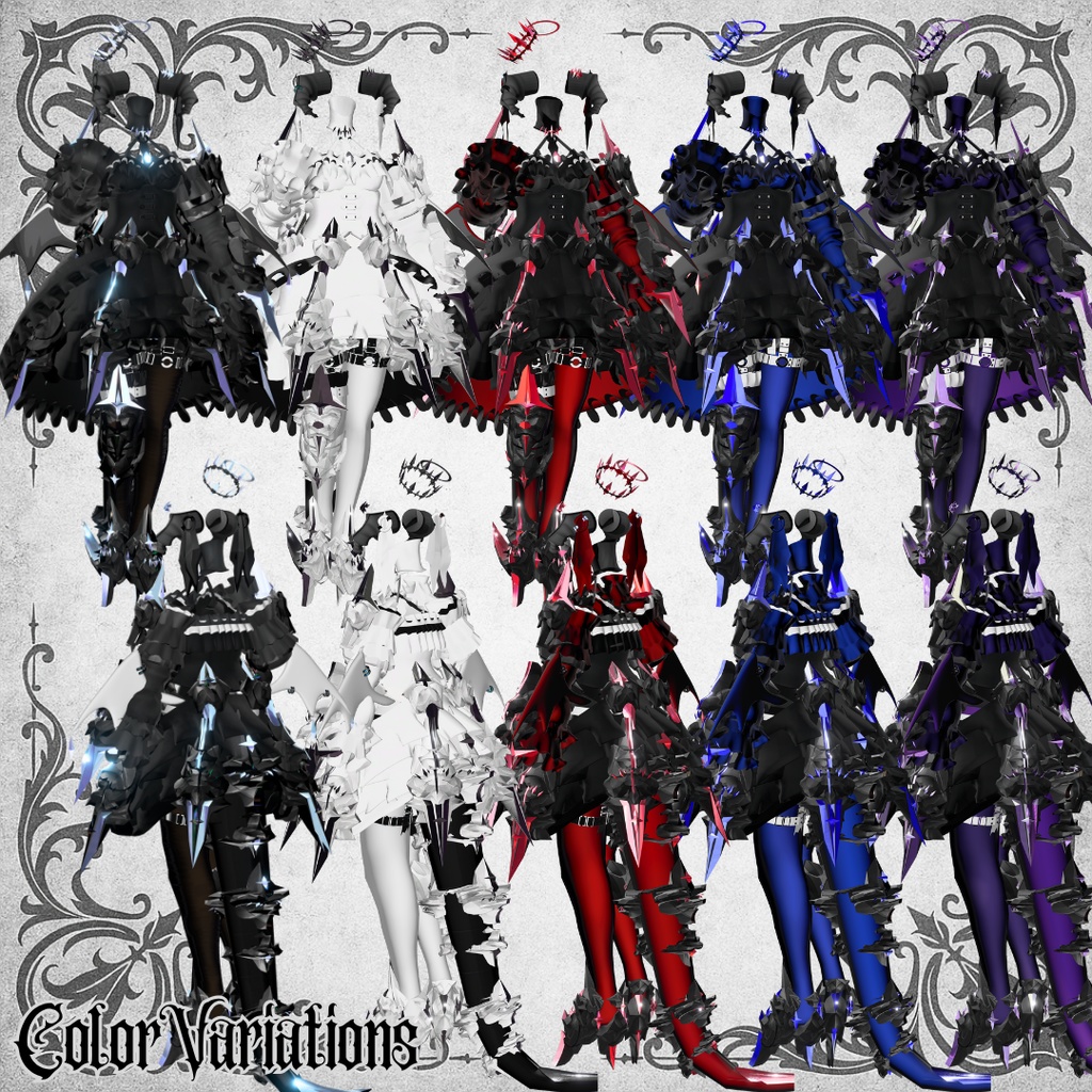 【対応追加!】【21アバター対応!/ギミック付き!】🔱KnightBringer