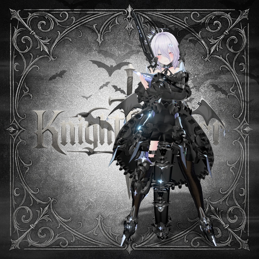 【対応追加!】【21アバター対応!/ギミック付き!】🔱KnightBringer