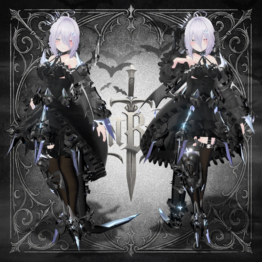 【対応追加!】【21アバター対応!/ギミック付き!】🔱KnightBringer