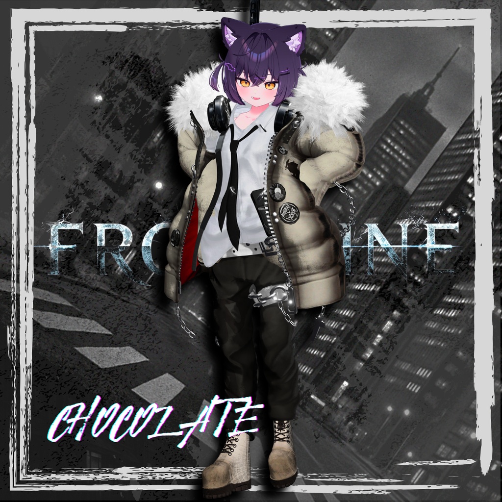 【期間限定1日+α無料!】🗡FROSTLINE【35アバター対応!/ギミック付き!】