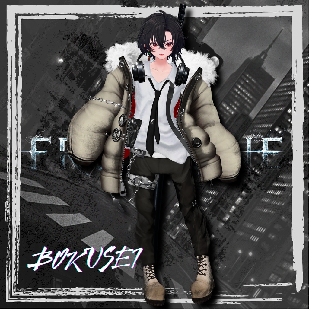 【期間限定1日+α無料!】🗡FROSTLINE【35アバター対応!/ギミック付き!】