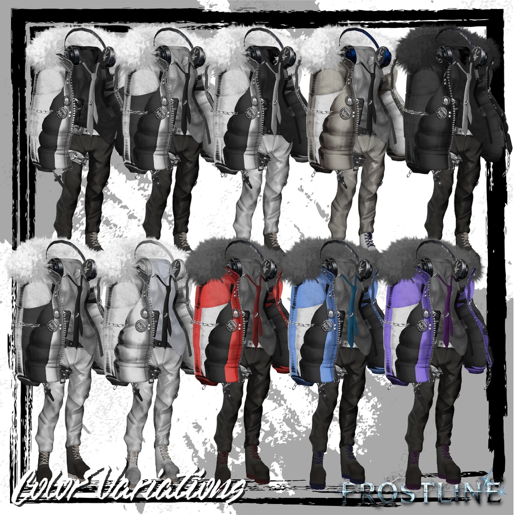 【期間限定1日+α無料!】🗡FROSTLINE【35アバター対応!/ギミック付き!】