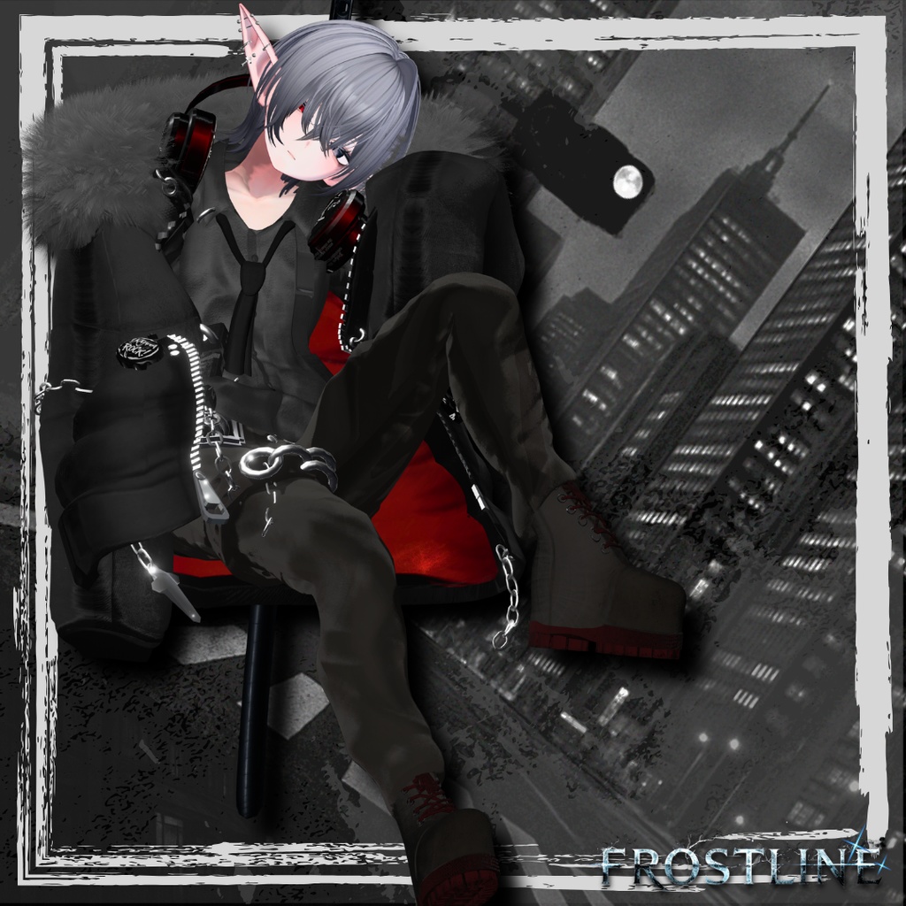 【期間限定1日+α無料!】🗡FROSTLINE【35アバター対応!/ギミック付き!】