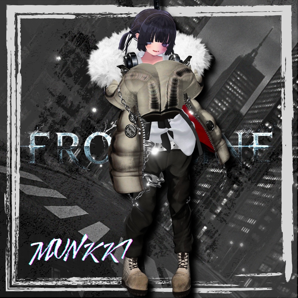 【期間限定1日+α無料!】🗡FROSTLINE【35アバター対応!/ギミック付き!】