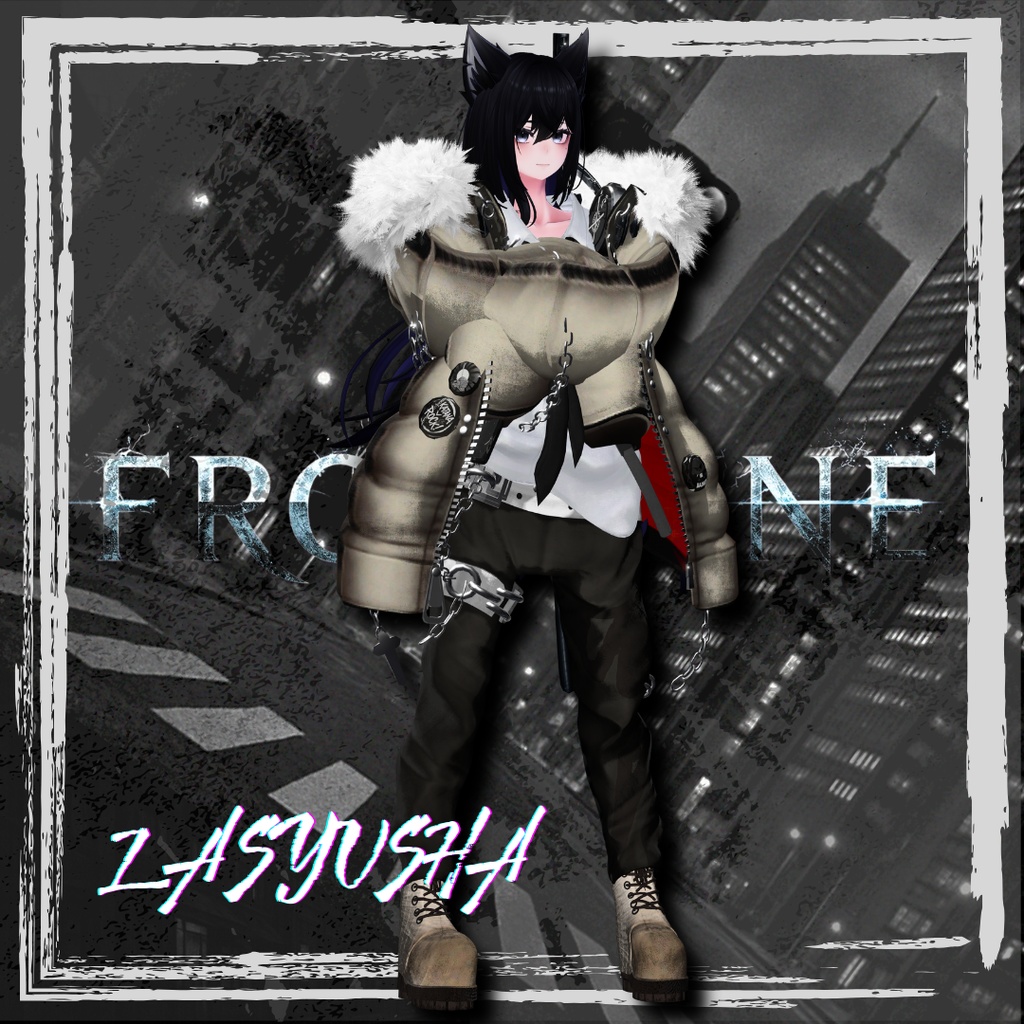 【期間限定1日+α無料!】🗡FROSTLINE【35アバター対応!/ギミック付き!】