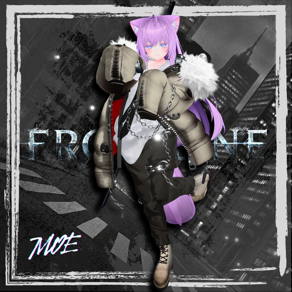 【期間限定1日+α無料!】🗡FROSTLINE【35アバター対応!/ギミック付き!】