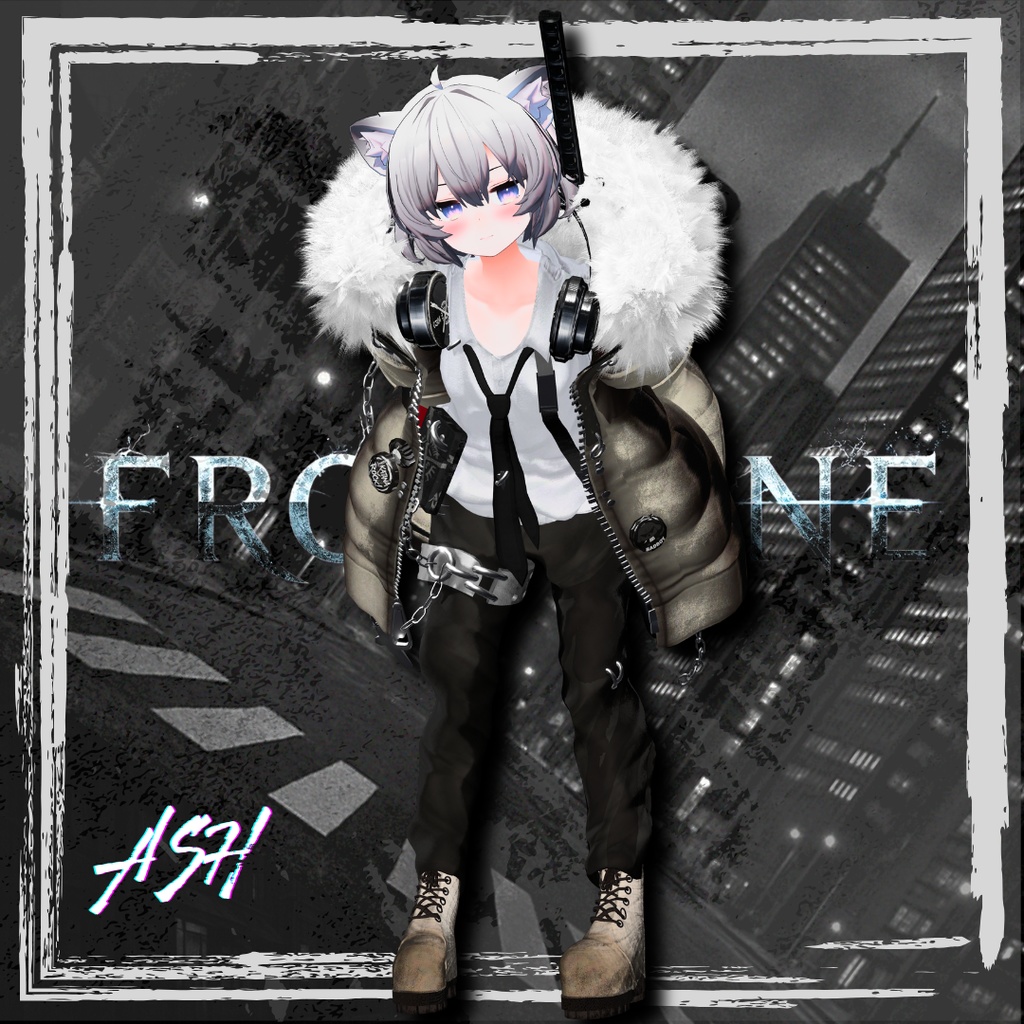 【期間限定1日+α無料!】🗡FROSTLINE【35アバター対応!/ギミック付き!】