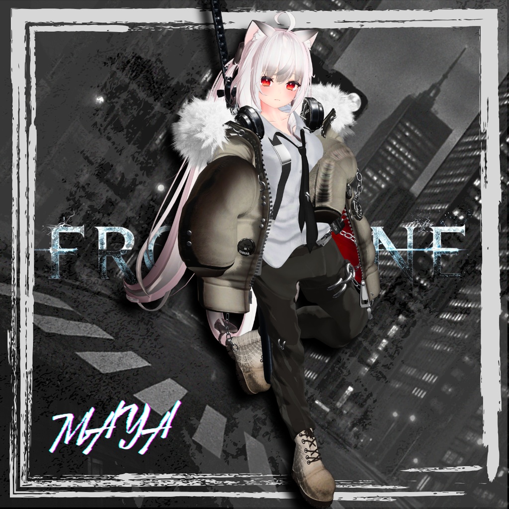 【期間限定1日+α無料!】🗡FROSTLINE【35アバター対応!/ギミック付き!】