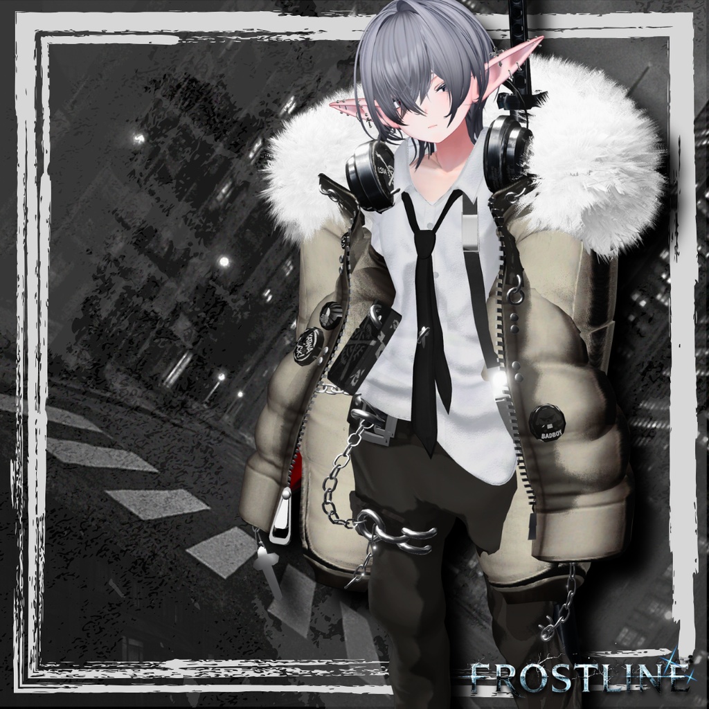 【期間限定1日+α無料!】🗡FROSTLINE【35アバター対応!/ギミック付き!】