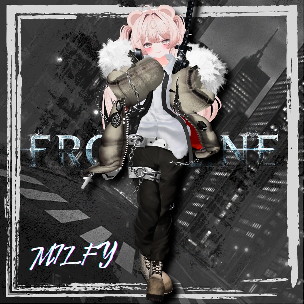 【期間限定1日+α無料!】🗡FROSTLINE【35アバター対応!/ギミック付き!】