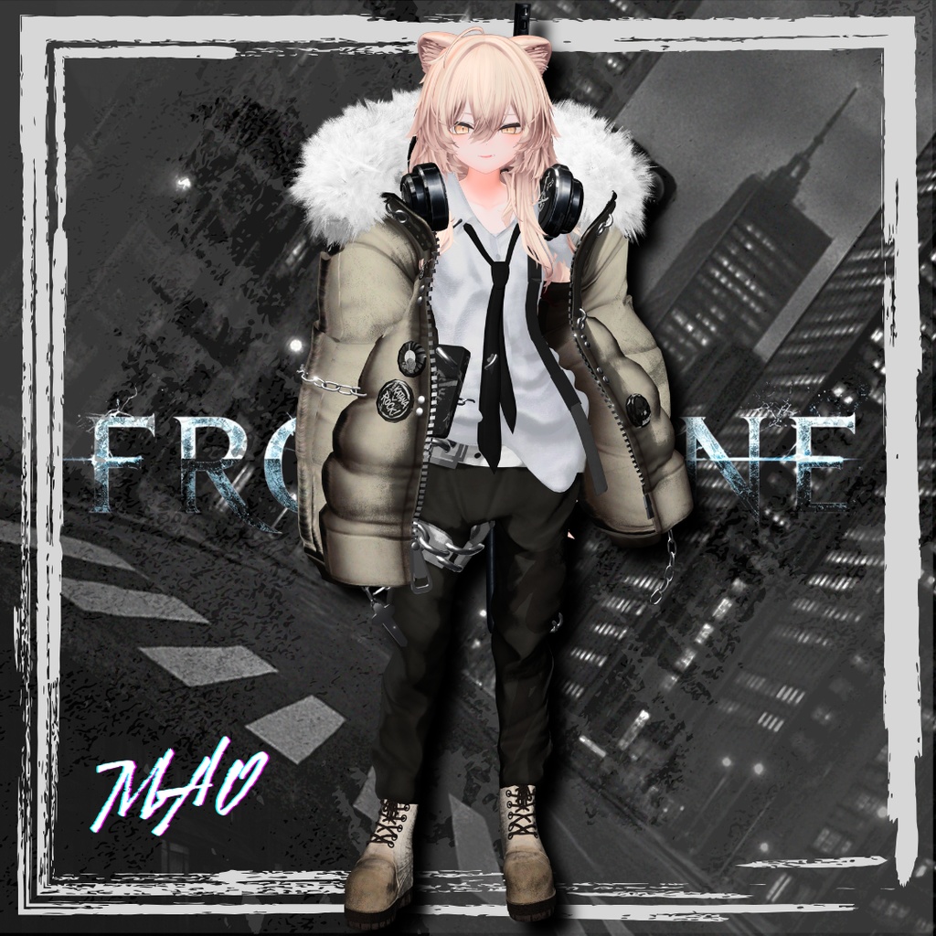 【期間限定1日+α無料!】🗡FROSTLINE【35アバター対応!/ギミック付き!】