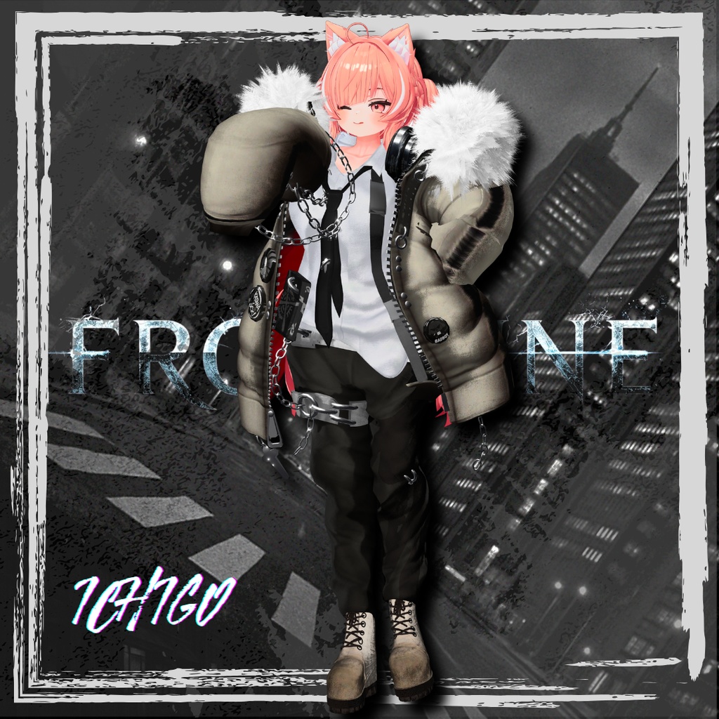 【期間限定1日+α無料!】🗡FROSTLINE【35アバター対応!/ギミック付き!】