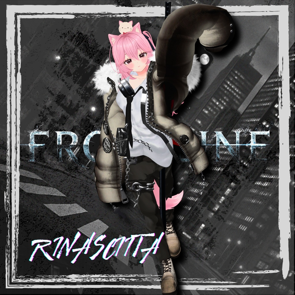 【期間限定1日+α無料!】🗡FROSTLINE【35アバター対応!/ギミック付き!】