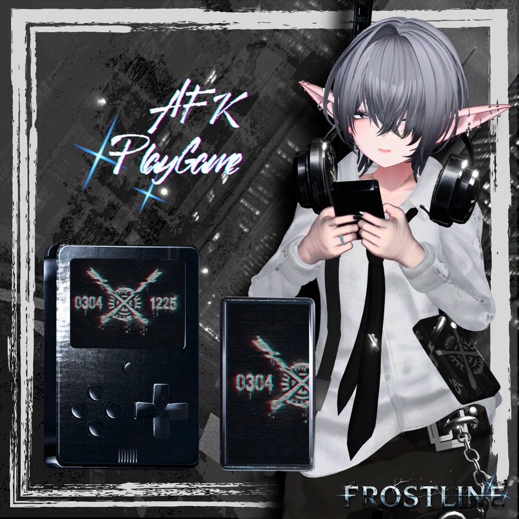【期間限定1日+α無料!】🗡FROSTLINE【35アバター対応!/ギミック付き!】