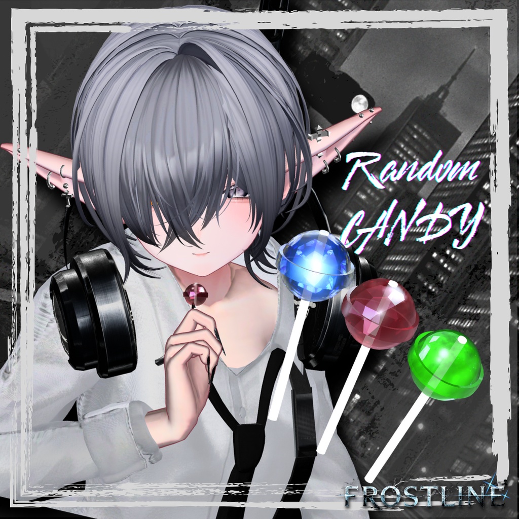 【期間限定1日+α無料!】🗡FROSTLINE【35アバター対応!/ギミック付き!】