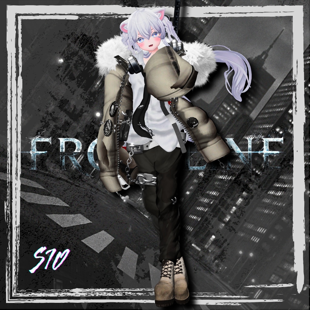 【期間限定1日+α無料!】🗡FROSTLINE【35アバター対応!/ギミック付き!】