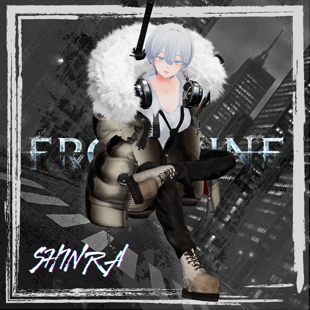 【期間限定1日+α無料!】🗡FROSTLINE【35アバター対応!/ギミック付き!】