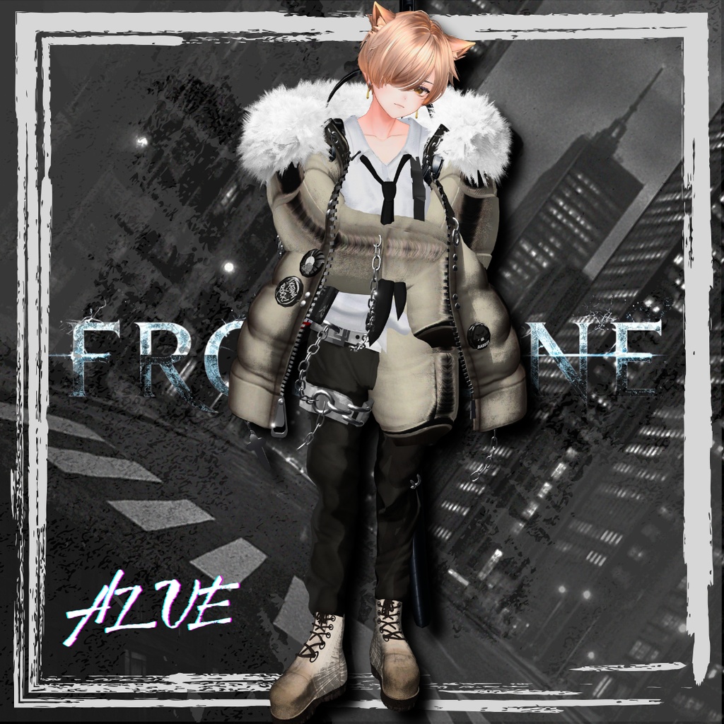 【期間限定1日+α無料!】🗡FROSTLINE【35アバター対応!/ギミック付き!】