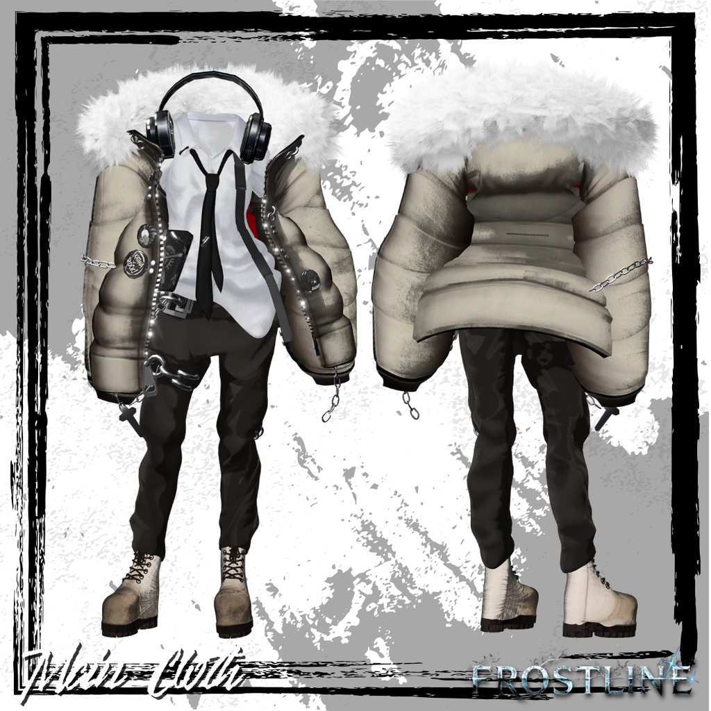 【期間限定1日+α無料!】🗡FROSTLINE【35アバター対応!/ギミック付き!】