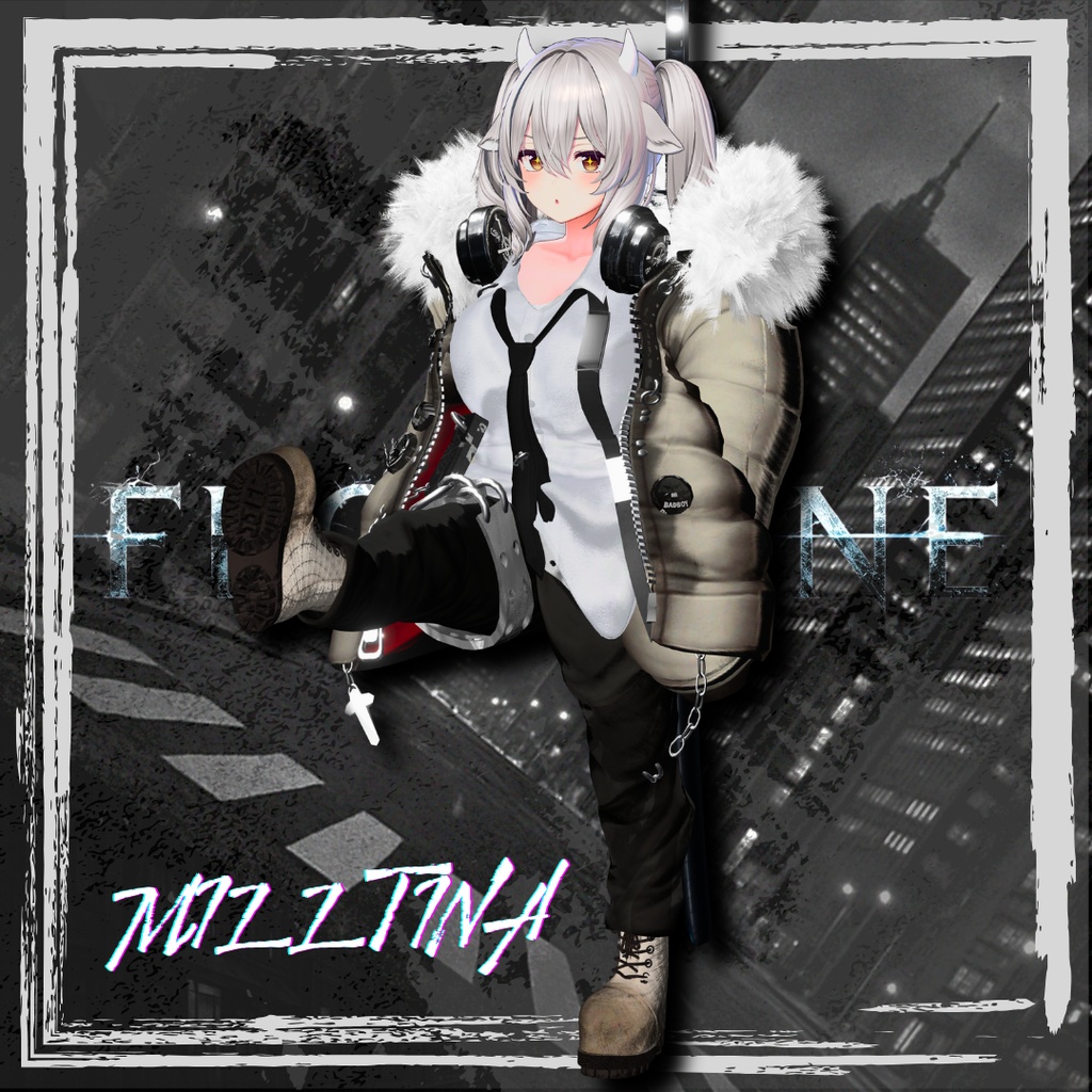 【期間限定1日+α無料!】🗡FROSTLINE【35アバター対応!/ギミック付き!】