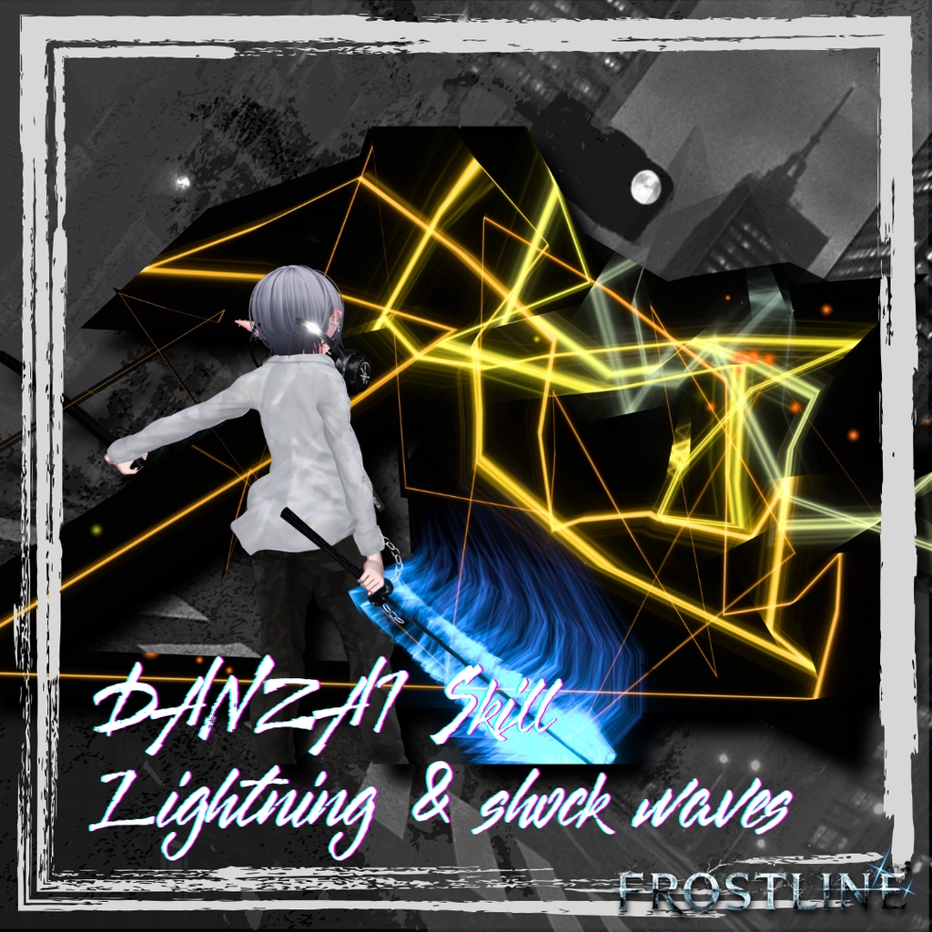 【期間限定1日+α無料!】🗡FROSTLINE【35アバター対応!/ギミック付き!】