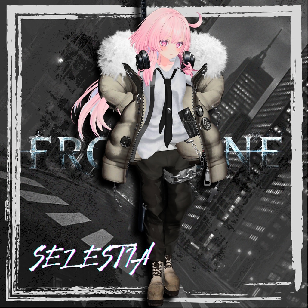 【期間限定1日+α無料!】🗡FROSTLINE【35アバター対応!/ギミック付き!】