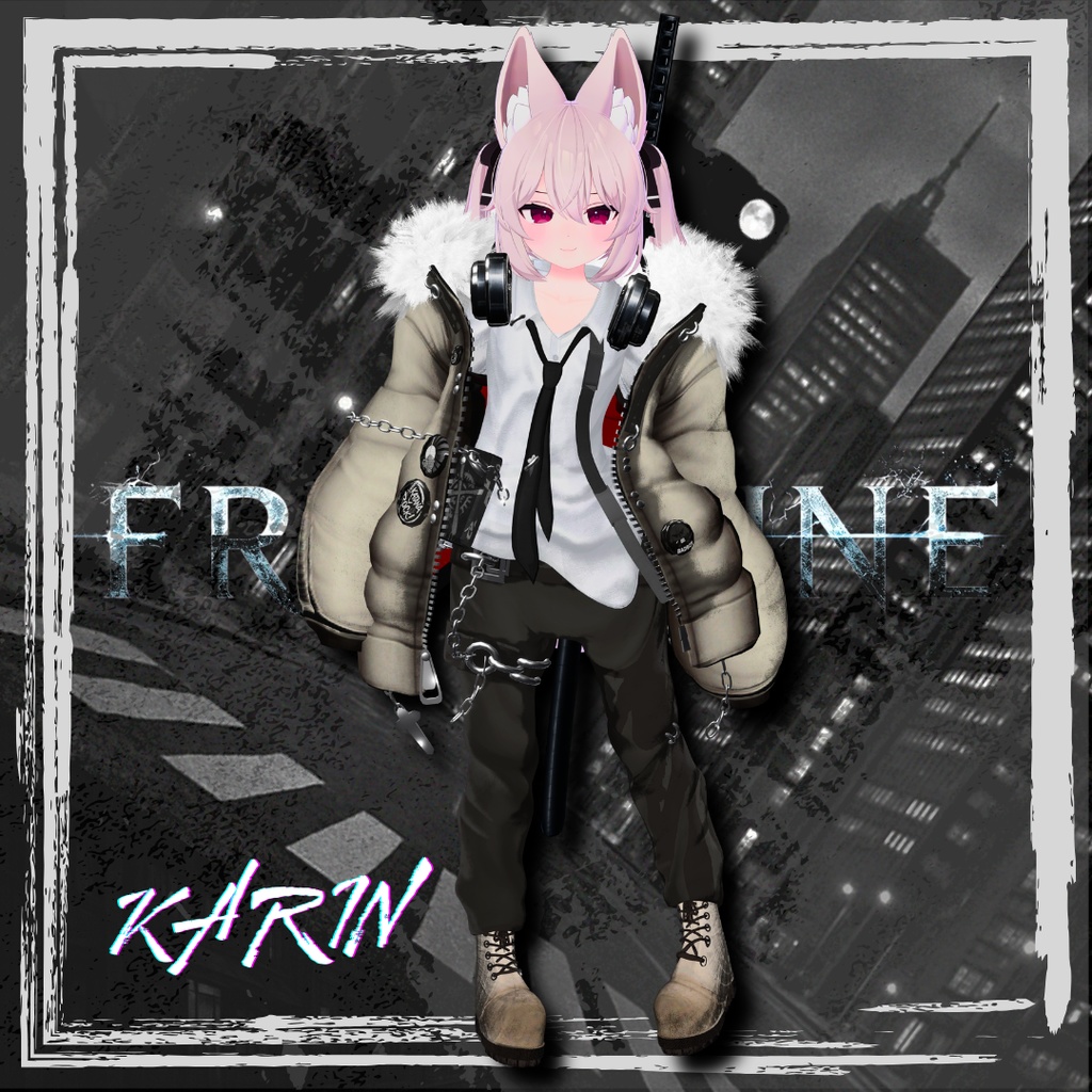 【期間限定1日+α無料!】🗡FROSTLINE【35アバター対応!/ギミック付き!】