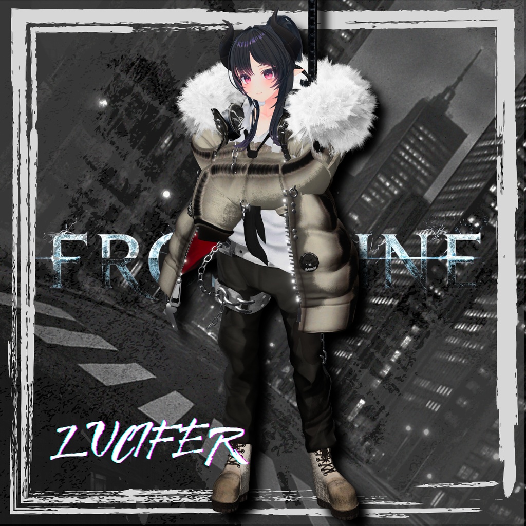 【期間限定1日+α無料!】🗡FROSTLINE【35アバター対応!/ギミック付き!】