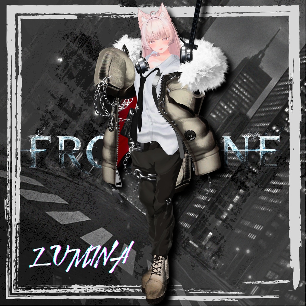 【期間限定1日+α無料!】🗡FROSTLINE【35アバター対応!/ギミック付き!】